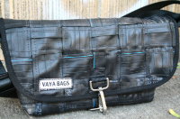 WOVEN BIKE TUBE PURSE