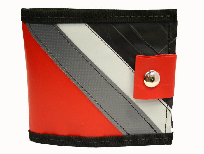 RED VINYL WALLET