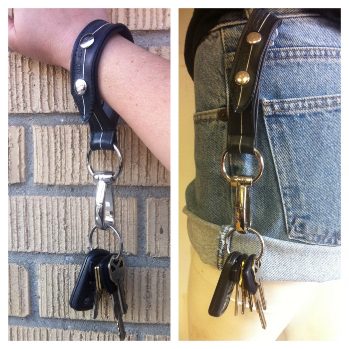 BIKE TUBE KEY CHAIN WRISTLET