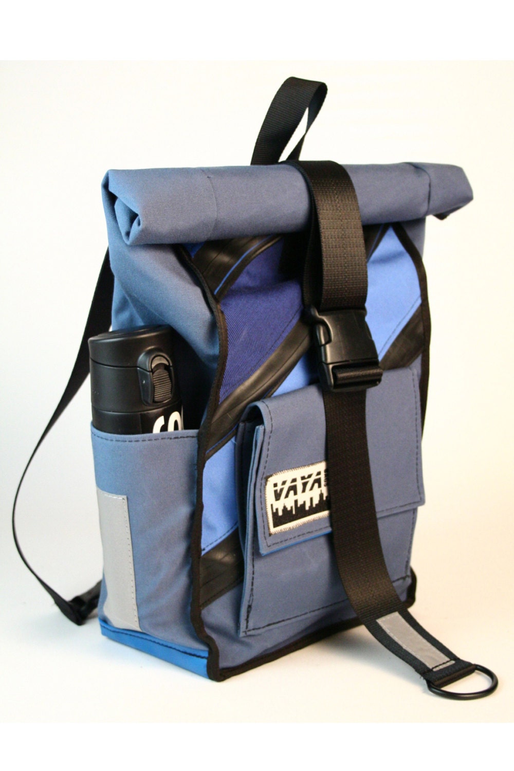 Blue Lagoon Rolltop Backpack