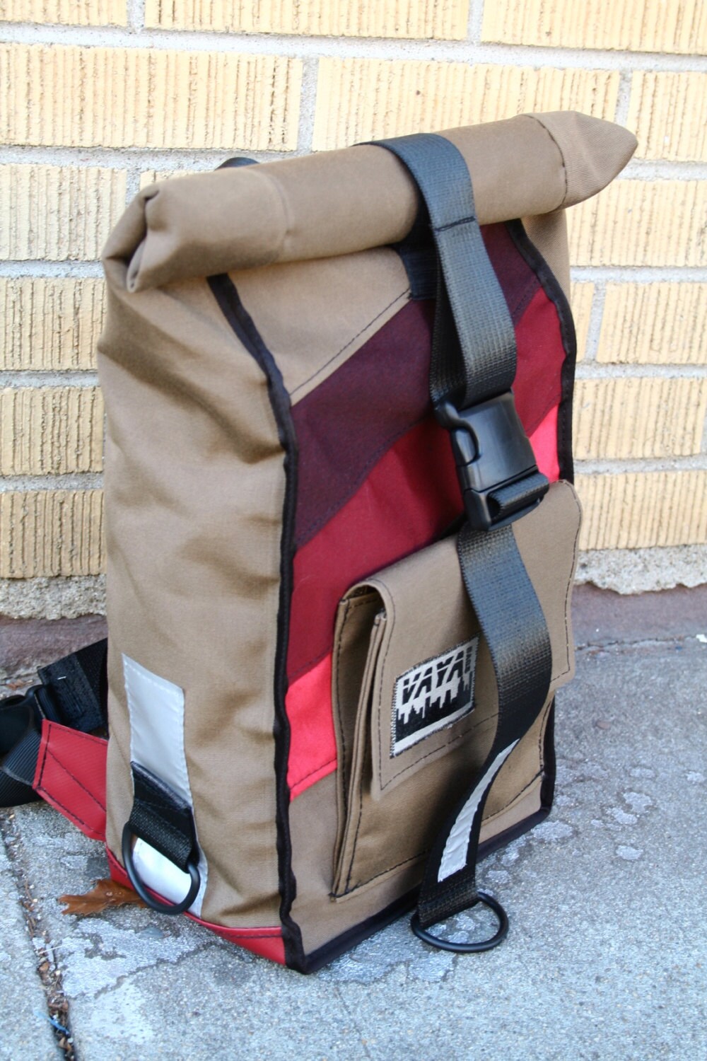 Marsala Rolltop Backpack