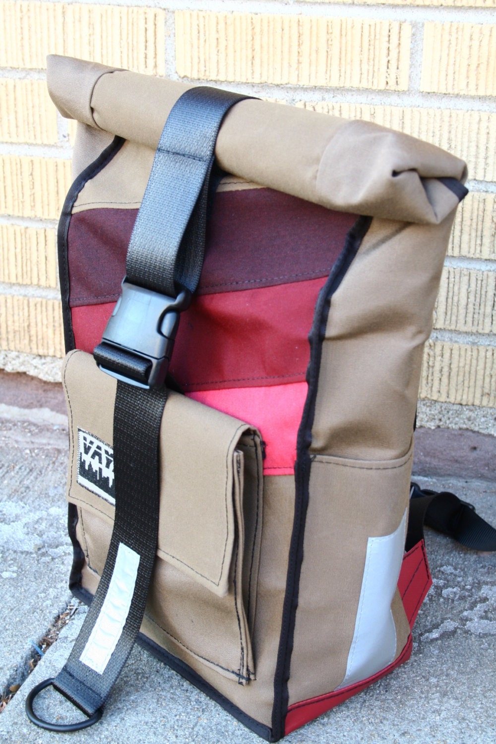 Marsala Rolltop Backpack
