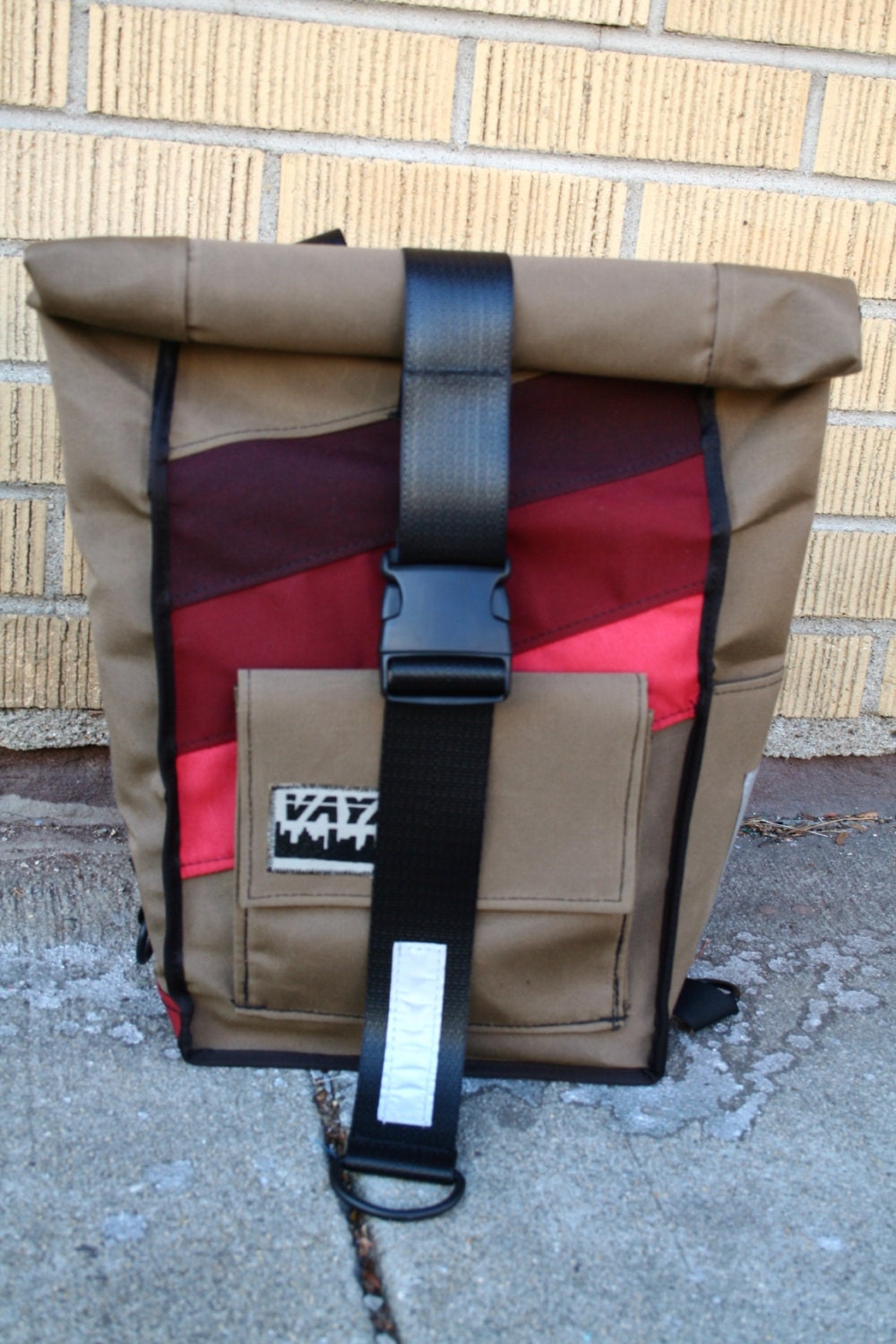 Marsala Rolltop Backpack