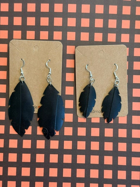 Bike Tube Earrings