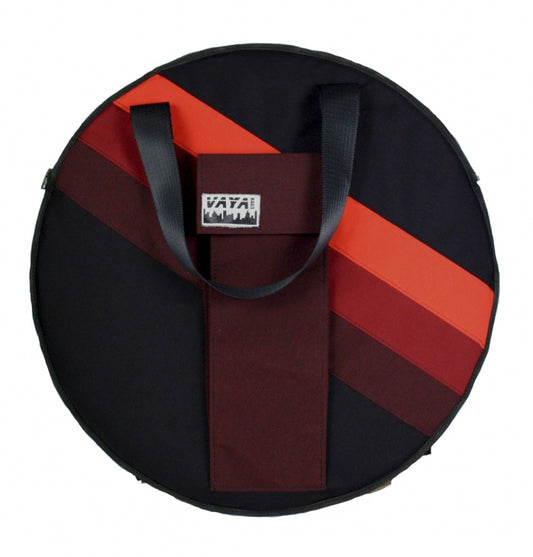 Red Striped Cymbal Bag/Backpack