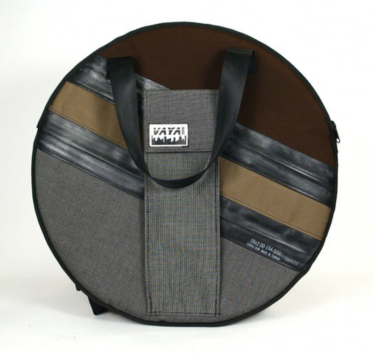 Brown and Tweed Cymbal Backpack