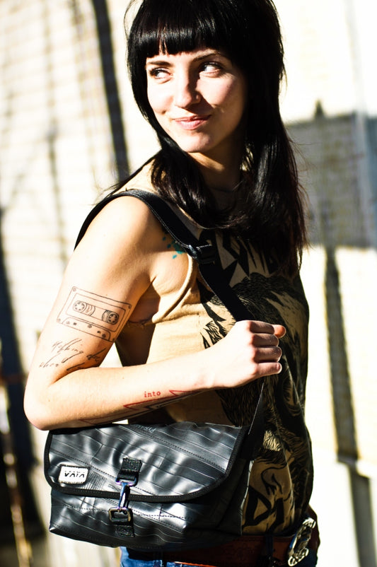 Recycled Bike Tube Purse