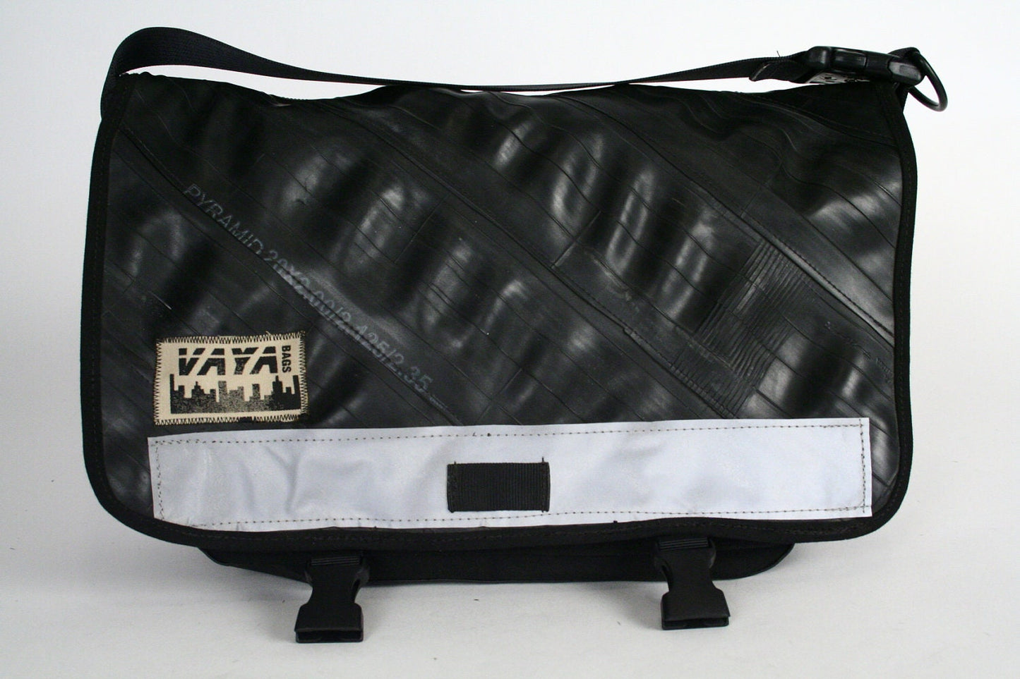 Petite Recycled Bike Tube Messenger Bag